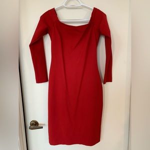 Babaton Red Payton Dress